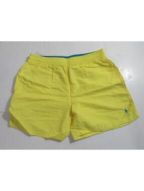 Polo Ralph Lauren Mens Swim Trunks Bright Beach Lemon Yellow Size M Medium NWT